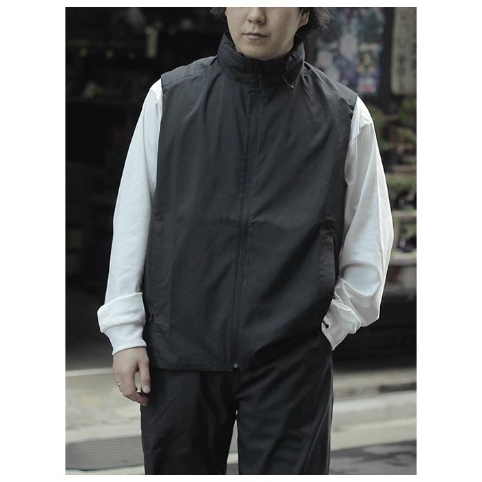 トップス S.B. Vest - Poly Brushed Taffeta Needles Sportswear『S.B. Vest-Poly Brushed Taffeta