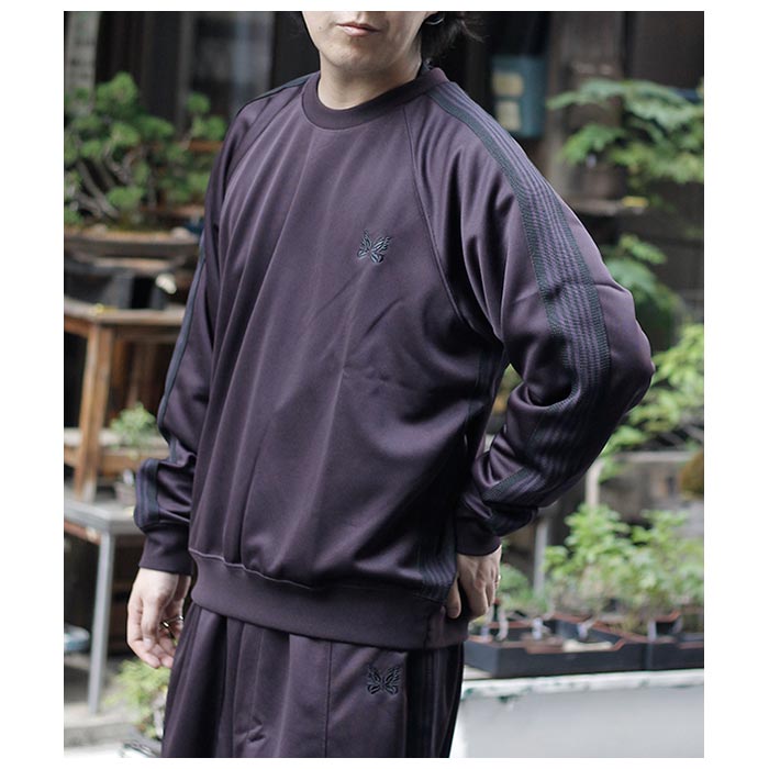 needlesトラッククルーネックシャツ ニードルズ NEEDLES トラック クルーネックシャツ ジャージ 24AW