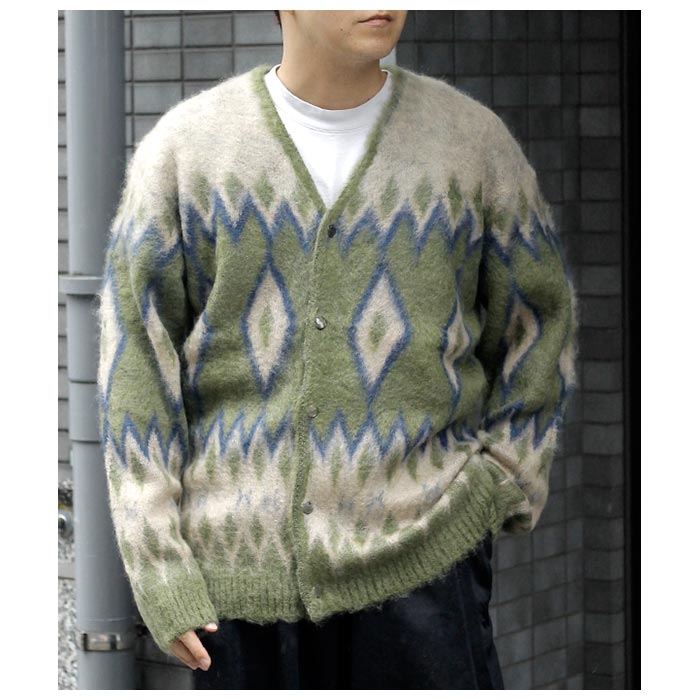�ˡ��ɥ륺 NEEDLES ��������� ��إ� �����ǥ����� Mohair Cardigan - Diamond (PU310)