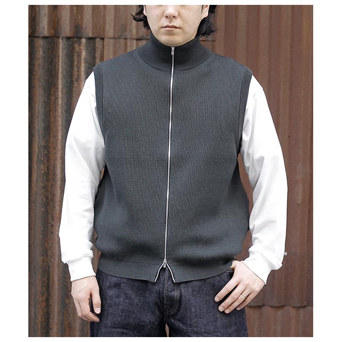 Хȥʡ BATONER ѡ ϥĥ  ɥ饤С٥ SUPER HIGH TWIST WOOL DRIVERS VEST (BN-24FM-032)