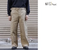 orSlow  磻 եå եѥ  ١ WIDE FIT FRENCH WORK PANTS (03-5011-40)