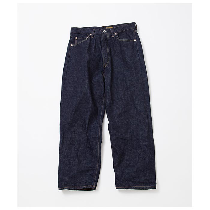 �� �����ʥ桼�ƥ���ƥ� THE CORONA UTILITY  14���� ��������å��ǥ˥� �ե����֥ݥ��å� �磻�ɥǥ˥� �ѥ�� 14oz SELVEDGE INDIGO DENIM W05 FIVE POCKET PANTS (CP005-25-01)