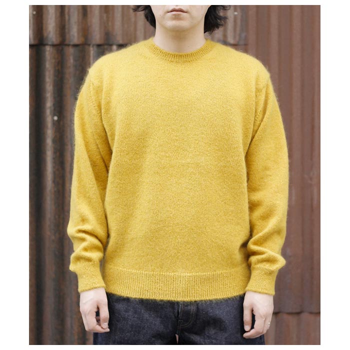 Хȥʡ BATONER ԥ奢إ100 롼ͥå PURE MOHAIR100 CREW NECK (BN-24FM-056)