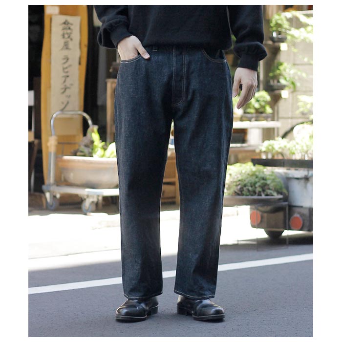 ����ƥ�� INTERIM 1953XX ����ȥ� �ǥ˥� �ȥ饦������  "1953XX" SHUTTLE DENIM TROUSERS (IT24A107)