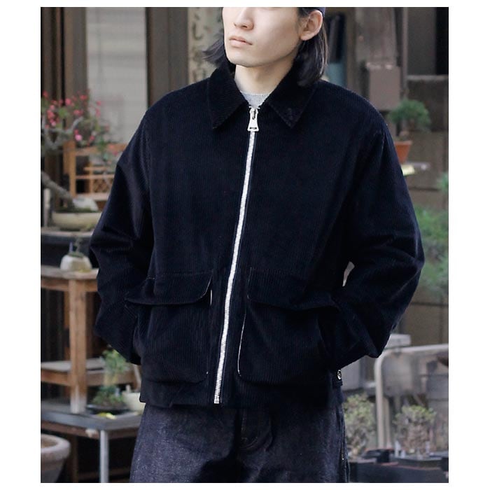 ����ƥ�� INTERIM �磻�� ���åȥ� �����ǥ���� ���ݡ��ĥ��㥱�å� WIDE COTTON CORDUROY SPORTS JACKET (IT24A017)