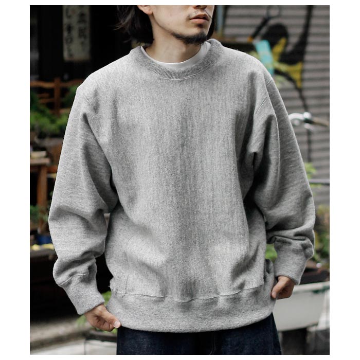 ����ƥ�� INTERIM �ϥ��ѡ��ӥå� �����ѡ��إӡ� ������ ��С����������� �������å� ����� HYPER BIG SUPER HEAVY WOOL REVERSE WEAVE SWEAT SHIRT (IT24A281)