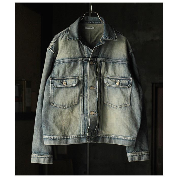 ƥ INTERIM ϥѡӥå ӡ ơ "" ȥǥ˥ ɥѥͥ ǥ˥ॸ㥱å G HYPER BIG SHABBY VINTAGE "2ND" SHUTTLE DENIM SIDE PANEL JACKET (IT25S019HB)