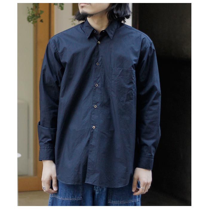 ����ƥ�� INTERIM ������ơ��� ���åȥ� �ݥץ�� �쥮��顼���顼 ����� VINTAGE COTTON POPLIN L/S REGULAR COLLAR SHIRT (IT25S193)