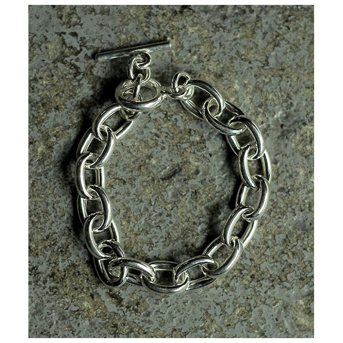 ƥ INTERIM С ߥǥ  ֥쥹å TAXCO SILVER MEDIUM CHAIN BRACELET (IT25S293)