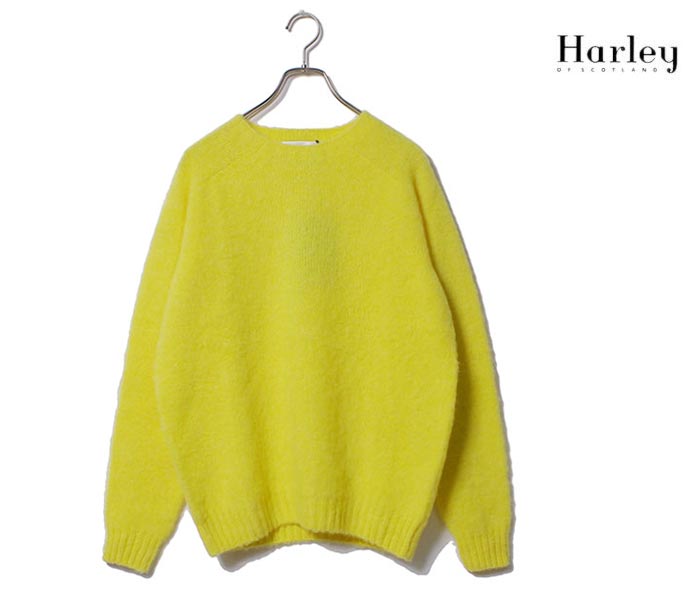 ָץ饤 ϡ졼֥åȥ HARLEY OF SCOTLAND ˥å  㥮ɥå ȥ SHAGGY DOG SWEATER KNIT MADE IN SCOTLAND (HARLEY-2474-24AW