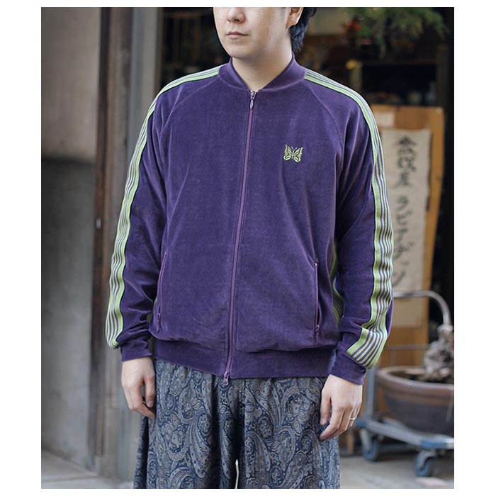 needles ベロアジャケット ニードルズ NEEDLES ベロア トラックジャケット ジャージ 25SS