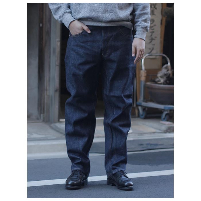 SCYE ���� �ڥ��ȥå� �ǥ˥� Selvedge Denim  Peg Top Jeans (PEGTOP-NW)