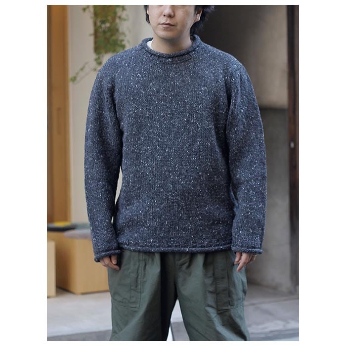 󥯥ե Aran Crafts Ireland  ɥͥ ͥå  Donegal CURL NECK SWEATER (ACI-K4594)