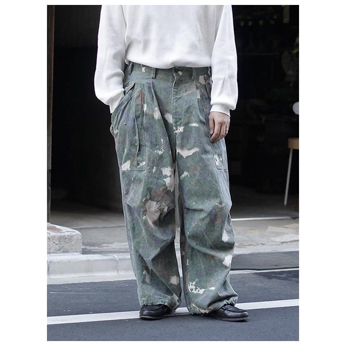 ����� GURANK �������ѥ�� ����ե顼���� Cargo pants camouflage (25-24K35X)