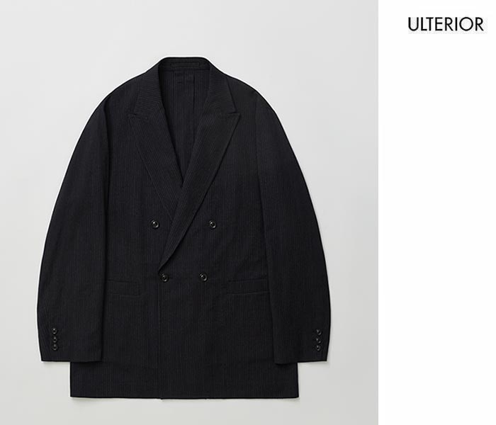 ƥꥢ ULTERIOR ѡե ȥԥ ֥른㥱å SUPER FINE WOOL TROPICAL DB JKT(ULJK23-KA187-A)