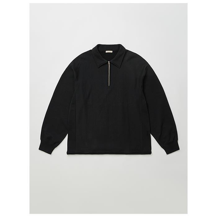 ULTERIOR / 25SS ハーフジップスウェット / サイズ4 ULTERIOR 25ss ハーフジップスウェットサイズ4