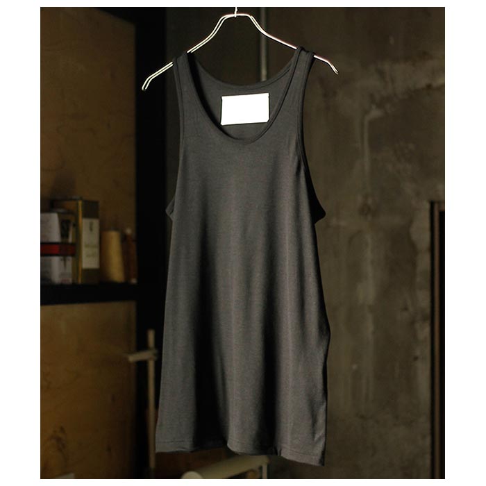 ΥΥå NONNOTTE ѡ120 å֥  㡼  󥯥ȥå Super120' Washable Wool Jersey Standard Tank top (N-25S-042)