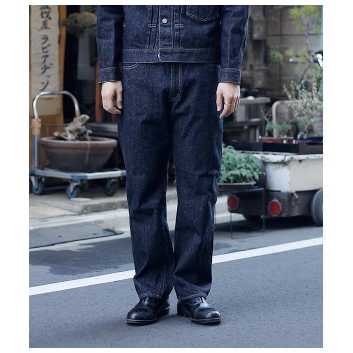 SCYE サイ セルヴィッチデニム クラシックストレート ジーンズ