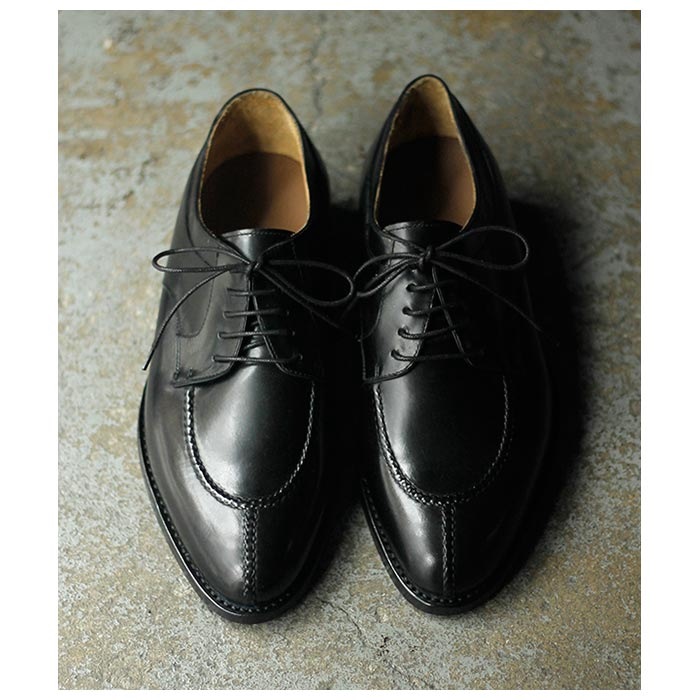 �����Υ饤���ǥ� GINO RAIMONDI ����ɥե������� �ǥåɥ��ȥå� �٥ӡ������� �ϥ�ɥ����� U���å� ���塼�� �׷� DEADSTOCK BABY CALF U-TIP LEATHER SHOES (GINO-U-25SS)