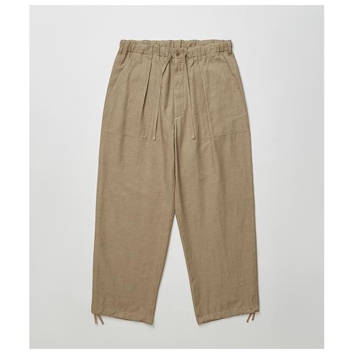 ����ƥꥢ ULTERIOR �����å���� �����֥졼 �ĥ��� �桼�ƥ���ƥ��ѥ�� WASHED CHAMBRAY TWILL UTILITY PANTS (ULPT64-KA201)