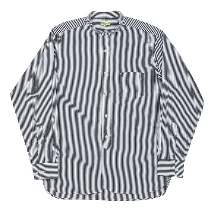  WORKERS Хɥ顼 ݥץ Band Collar Shirt Poplin (2504-BCSH-PP)