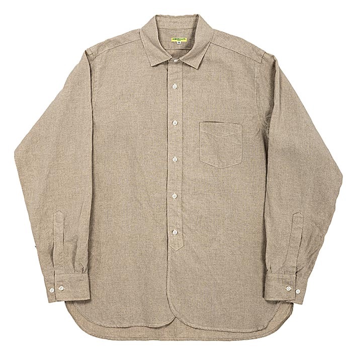 ������� WORKERS �����������顼����� ��ͥ� Square Collar Shirt Linen (2504-SCSH-LN)