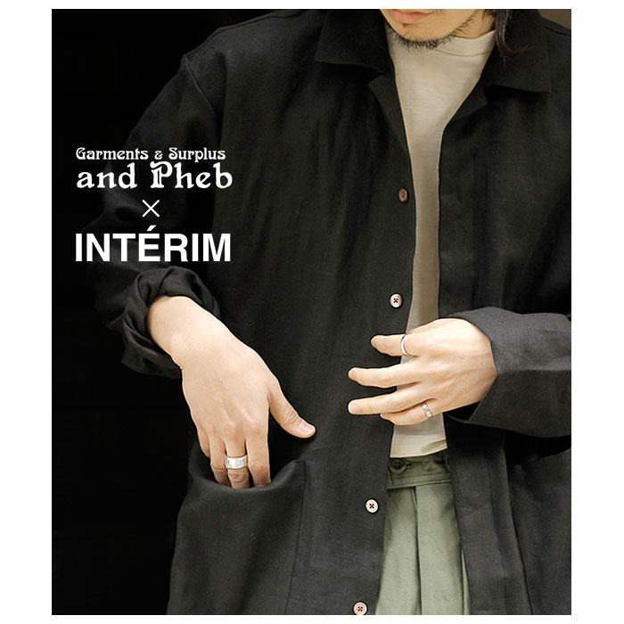インテリム INTERIM アンドフェブ別注 レーヨンリネン 50s