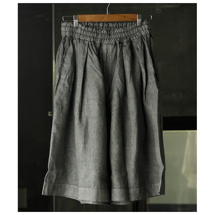 �ߥå��� MITTAN ����������ӥå����硼�ġʥ٥󥬥�����HEMP RIPPLES BIG SHORT PANTS RED IRON OXIDE (PT-74B)