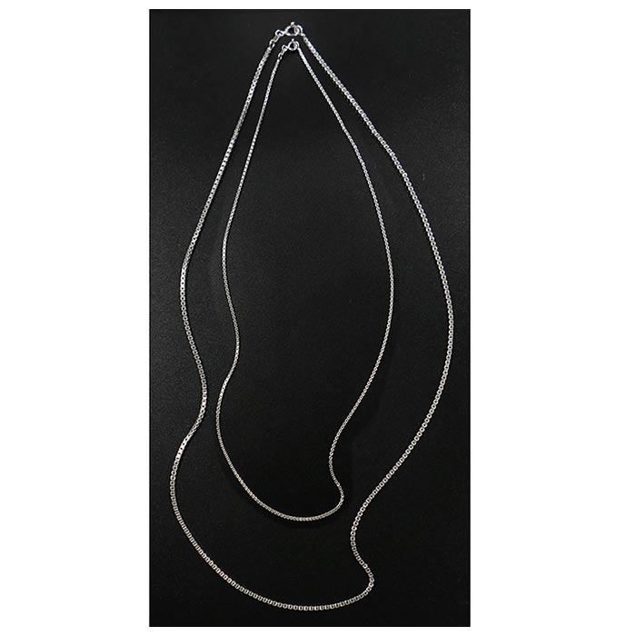 ƥ INTERIM С ٥ͥ ڥ ͥå쥹 TAXCO SILVER VENETIAN PAIR NECKLACE (IT25S359)
