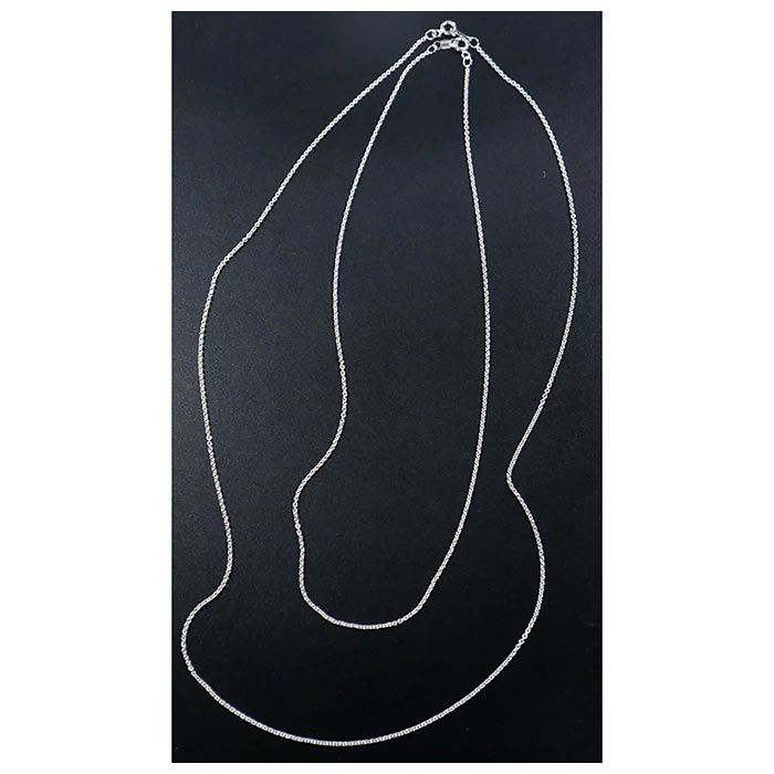 ƥ INTERIM С  ڥ ͥå쥹 TAXCO SILVER CIRCLE CHAIN PAIR NECKLACE (IT25S367)