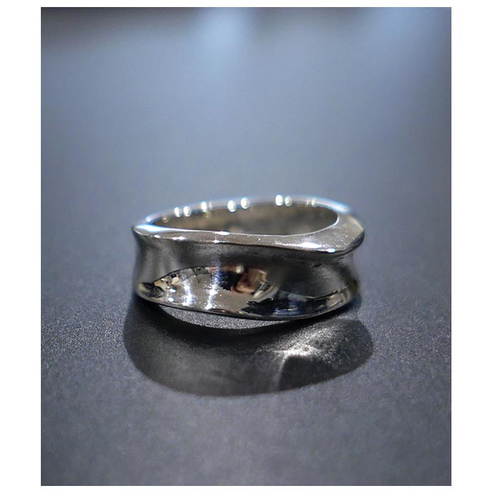 ƥ INTERIM С եå ĥƥå   TAXCO SILVER FLAT TWISTED RING (IT25S401)