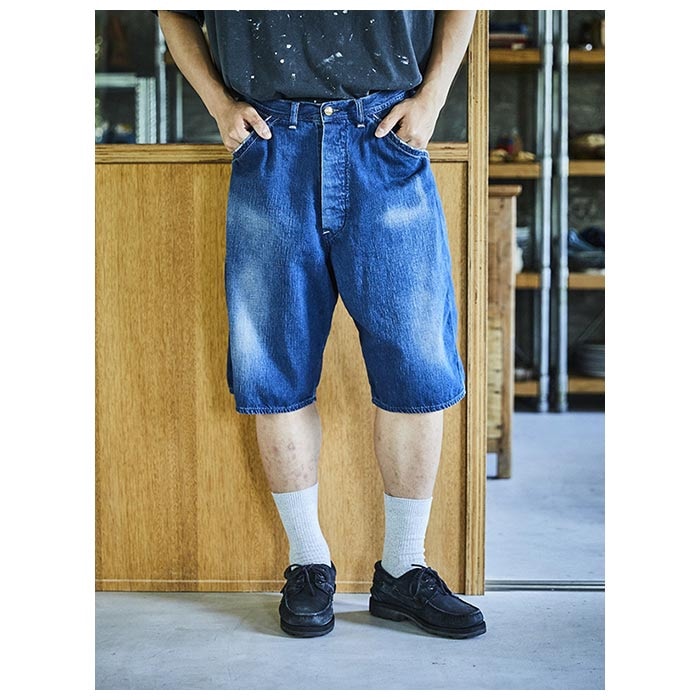 20%OFF  orSlow  25SSʥ 桼ɥå 磻ɥեå 40'S ڥ󥿡 硼 WIDE FIT 40'S PAINTER SHORTS (01-7126-95)