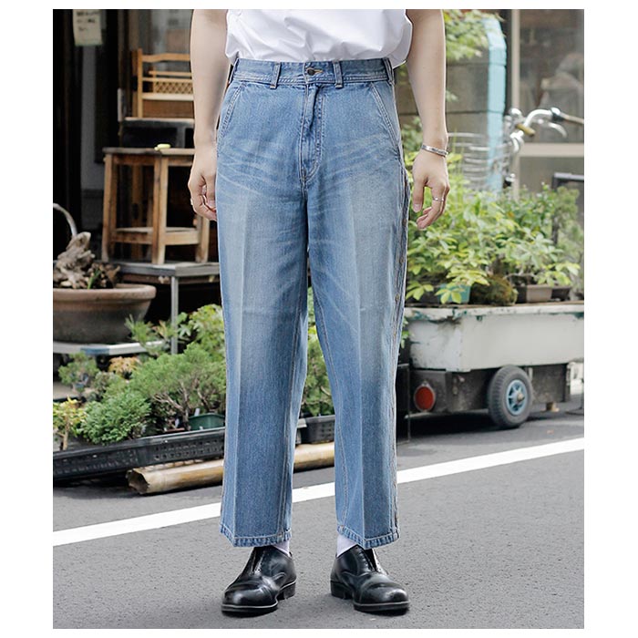  SARTO ֥꡼ ǥ˥ ѥ EMBROIDERY DENIM PANTS (251-09003)