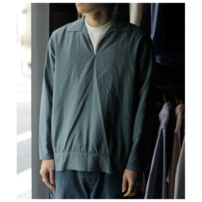 襹 ۥ ǥ ӥ奦 Aquellos Ojos Verdes BISHU åץȥå ե եå㡼ޥ  Ripstop French fisherman shirt (AOV-G2-pe-14)