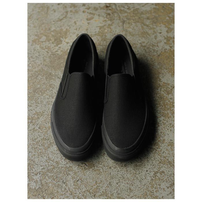  ASAHI ֥å ǥå åݥ ASAHI DECK SLIP-ON - Black (040-KF20642)