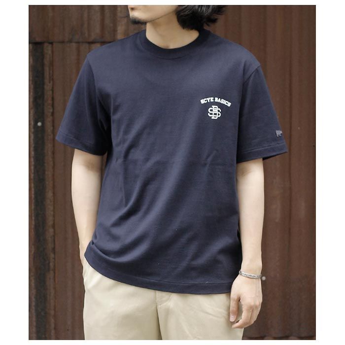 20%OFF  SCYE  åȥ 㡼 Υ  T 30/2 Cotton Jersey Monogram Logo T-Shirt (5725-21700)