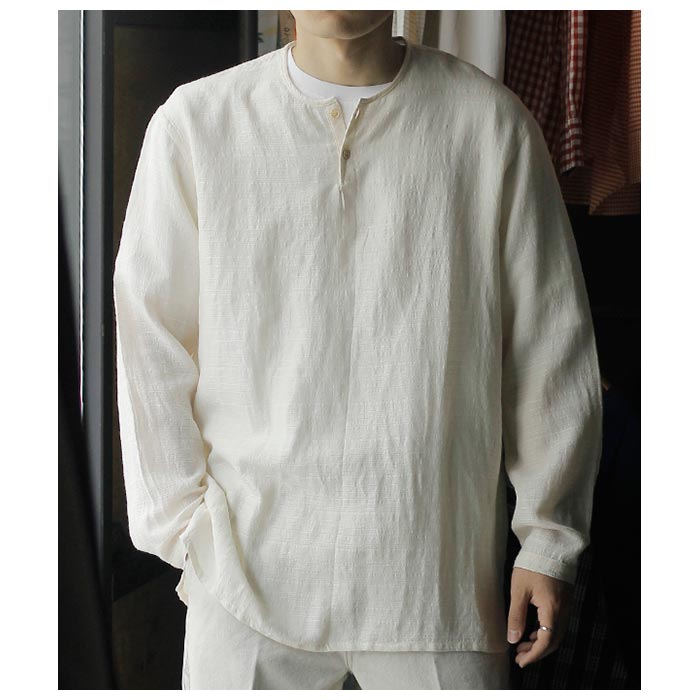 襹 ۥ ǥ ӥ奦 Aquellos Ojos Verdes BISHU ˥å  ꡼ԥ  Ethnic grosgrain Sleeping shirt (AOV-G2-pe-7)
