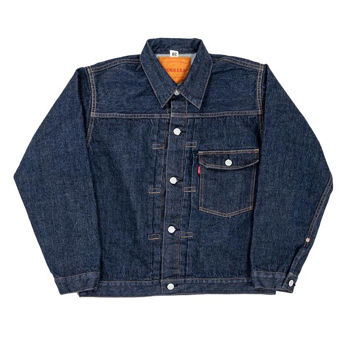 ͽ(Ϥͽ 8ʹ)  WORKERS 1st ǥ˥ॸ㥱å Lot 806 XH 14.7oz Indigo Raw Denim (2508-LOT806XH)