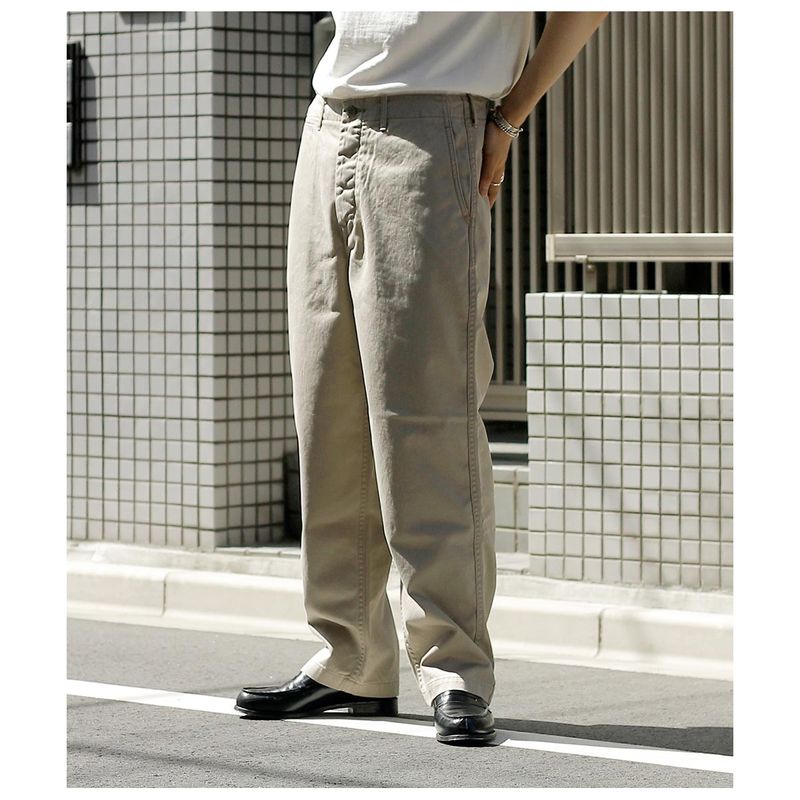 40%OFF ������ SCYE ���� ���åȥ� ���� ������ �ߥ꥿�꡼ �ȥ饦����Cotton Chino Cloth Military Pants (5125-83504)