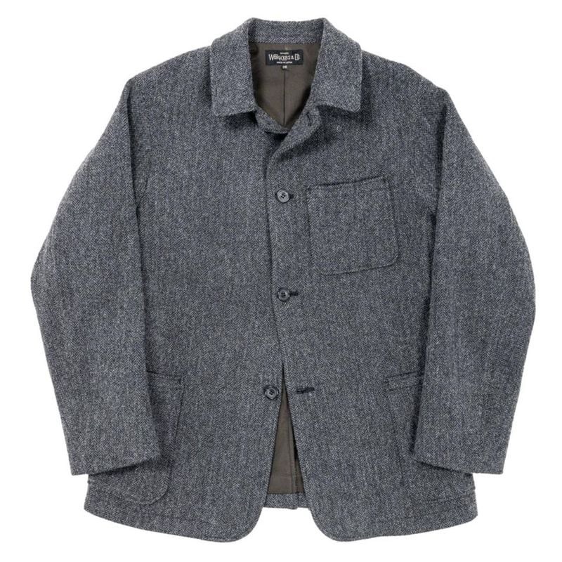 ͽ(Ϥͽ 9ʹ)  WORKERS  㥱å 륳åȥ ĥ WORKERS Jacket Wool Cotton Tweed (2509-WRKJK-WCT)