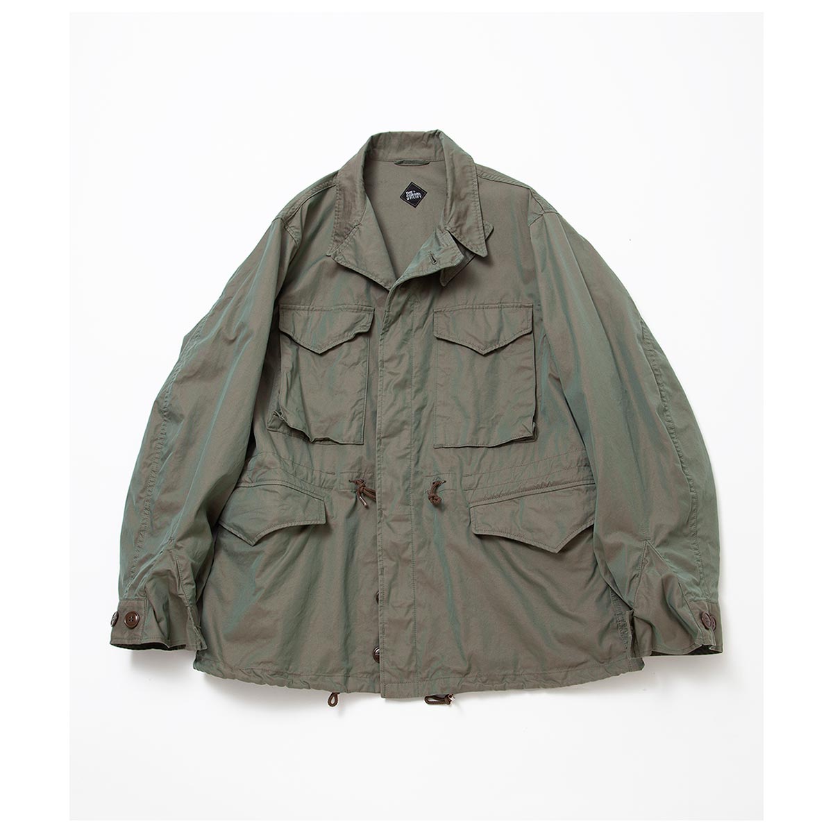  ʥ桼ƥƥ THE CORONA UTILITY M43 ե 㥱å ϥǥ󥷥ƥ ֥졼 Х M-43 FIELD JACKET HIGH DENSITY CHAMBRAY GABARDINE (CJ073-25-07)