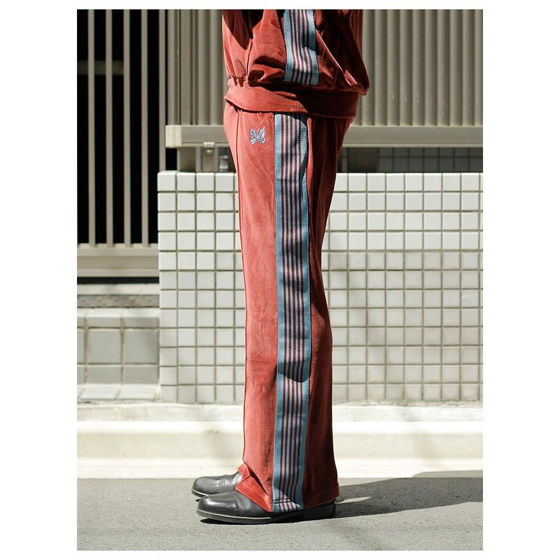 Needles トラックパンツ ブーツカット ジャージ ピンク 2 M Needles ニードルス 23SS Boots Cut Track Pant ブーツカット
