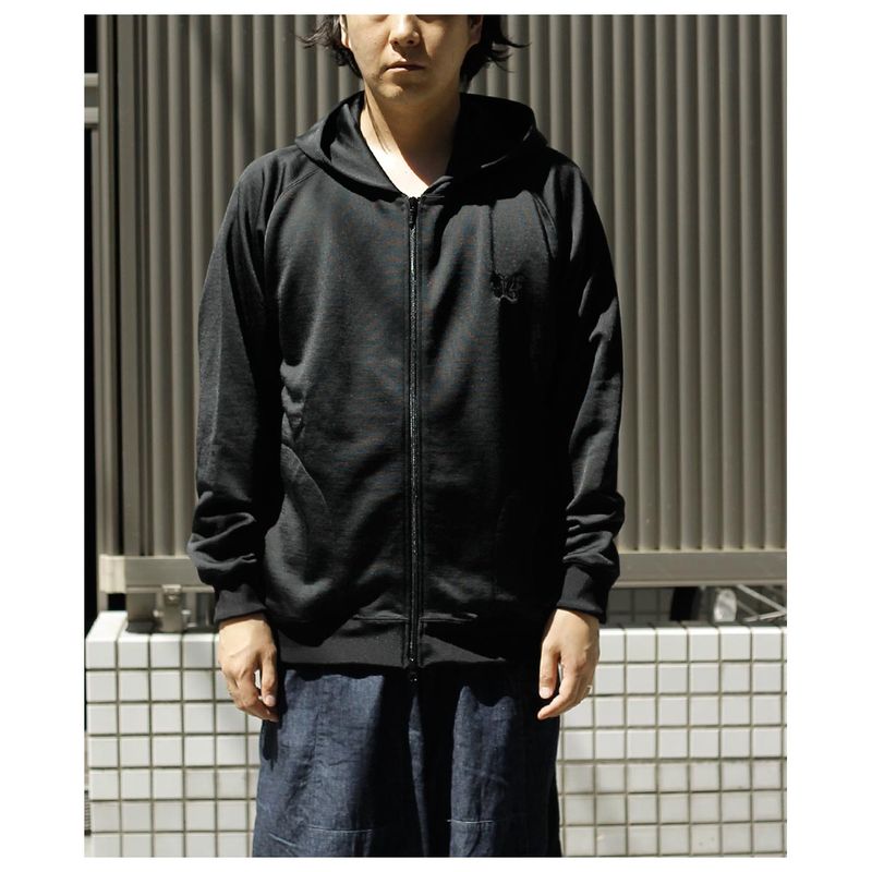 ニードルズ NEEDLES ジップド フーディー ブライト ジャージー