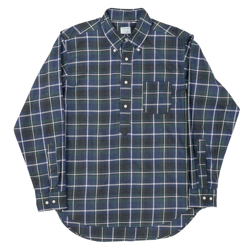 ������� WORKERS �ץ륪���С��ܥ�������󥷥�� �֥�å������å� Pullover BD Black Watch (2510-PULLBD-BW)