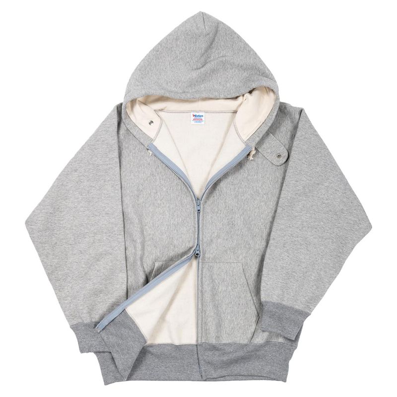 ������� WORKERS �ȥꥳ ���� �������å� �ե른�åץѡ����� Trico Tag Sweat, Full Zip Parka (2510-TTSW-FZP)