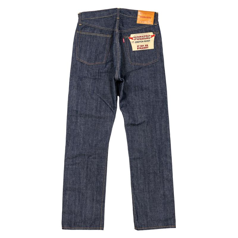 PERVERZE Linen Loose Denim パッチワーク デニムパンツ 予約商品(お届け予定 10月頃以降) ワーカーズ WORKERS 37 801XH