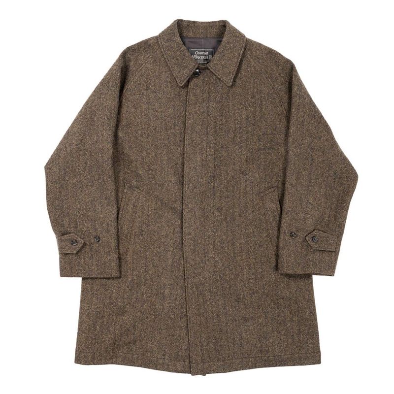 ͽ����(���Ϥ�ͽ�� 10��ʹ�) ������� WORKERS �Х륫�顼������ ��ܥĥ����� Bal Collar Coat Ichinomiya Tweed (2510-BALCCOAT-IT)