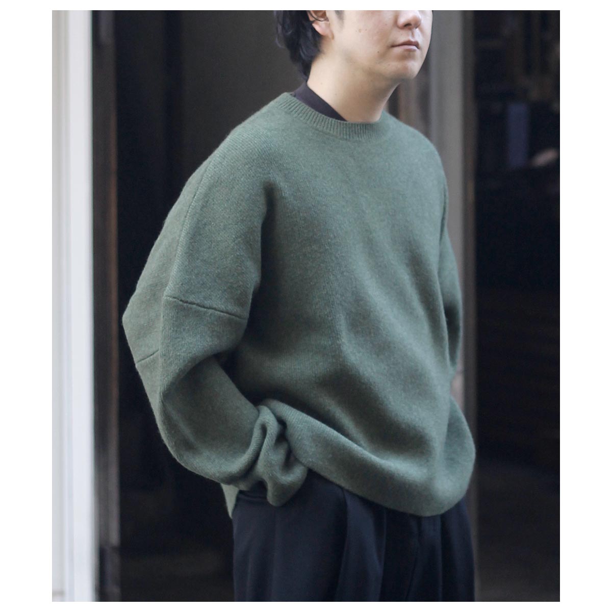 定価2万 junhashimoto MOCOMOCO WOOL BOA ニット4 定価2万 junhashimoto MOCOMOCO WOOL BOA ニット4