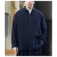 ΥΥå NONNOTTE ѥ ɥӡ åե С 饦ɥ顼 Alpaca Dobby Waffle Oversized Shirt Round Collar (N-25A-015)