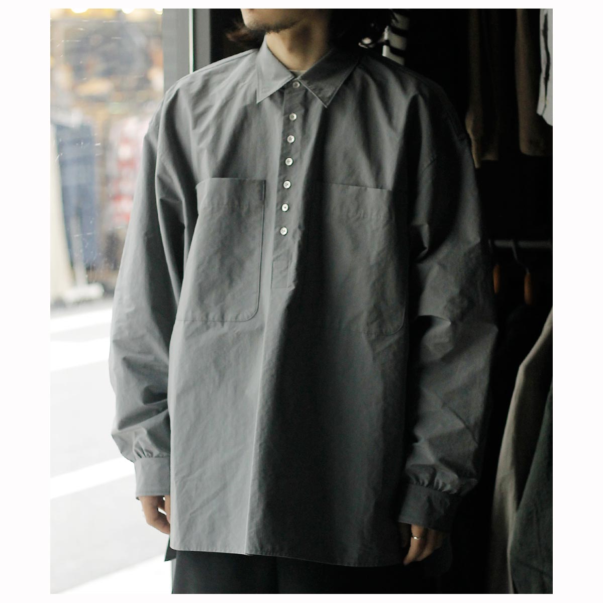  AXIS С ץ륪С  Over Size Pull Over Shirts (CH007-25AW)